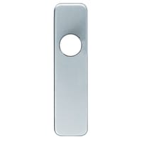 Eurospec Safety Lever Latch Plate 154 x 40mm Satin Anodised Aluminium