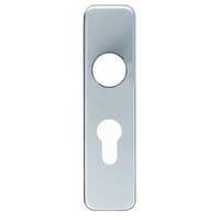 Eurospec Safety Lever Euro Plate 154 x 40 x 10mm Satin Anodised Aluminium