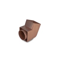 Wavin Osma SquareLine Offset Bend Spigot 61mm Brown