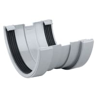 Wavin Osma RoofLine Gutter Union 150mm Grey