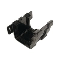 Wavin Osma StormLine Gutter Jointing Bracket 111mm Black