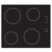 Prima Ceramic Hob 600mm Black