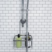 Shower Riser Rail Hook Over Caddy