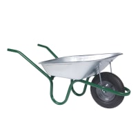 Raptor Galvanised Pneumatic Wheelbarrow 90L