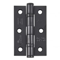 Raptor Grade 7 Ball Bearing Hinge 76x51mm Matt Black Pack of 2