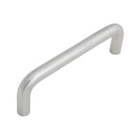 Raptor D Shape Cabinet Handle 100x10mm Satin Stainless Steel