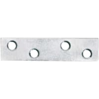 Raptor 100mm Mending Plates Zinc Plated Pack of 10