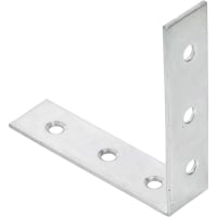 Raptor 75mm Corner Brace Zinc Plated Pack of 10