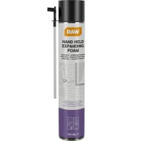 RAW Hand Held Gap Filler Expanding Foam 750ml Champagne