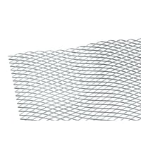RAW Galvanised Steel Expanded Metal Diamond Lath Mesh 2500 x 700mm