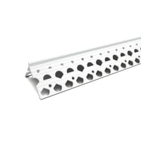 RAW White PVCu Angle Bead 15 x 2500mm