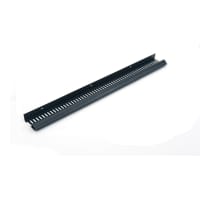 Timloc Soffit Vent Type C 2400 x 50 x 23mm Black