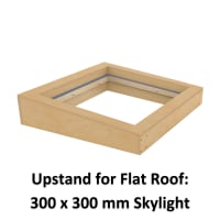 Sterling 300 x 300mm Insulated Upstand for Flat Roof Skylight