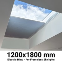 Sterling 1200x1800mm Electric Blinds for Flat / Pitched Roof Skylights