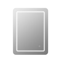 Elga 500 x 700mm Rectangle Front-Lit LED Mirror