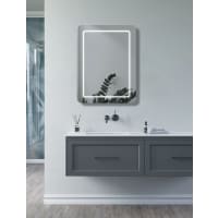 Elga 500 x 700mm Rectangle Front-Lit LED Mirror