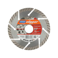 Norton Clipper Red Standard Beton Turbo Hard Material 115 x 22.23mm