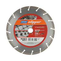 Norton Clipper Red Standard Beton Turbo Hard Material 230 x 22.23mm