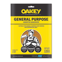 Oakey General Purpose Glasspaper Assorted EU 230 x 280mm