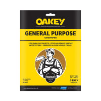 Oakey General Purpose Glasspaper Medium 230 x 280mm
