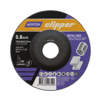 Norton Clipper Metal Inox Cutting Disc 115mm