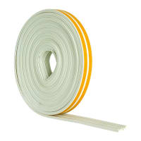 Stormguard EPDM 'E' Profile Draught Excluder Strip White 10m