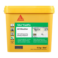 Sika FastFix All Weather Paving Jointing Compound 15kg Flint