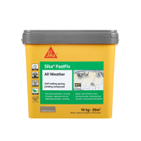 Sika FastFix All Weather Jointing Compound 14kg Deep Grey