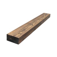 Charred & Brushed Sleeper 95 x 195 x 2400mm