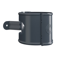 Lindab Universal Pipe Bracket SSVU 75mm Dark Grey