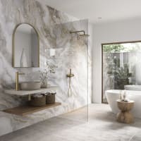 Showerwall SCA71 Acrylic Onyx Smoke 2400 x 896mm