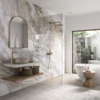 Showerwall SCA71 Acrylic Onyx Smoke 2400 x 1200mm