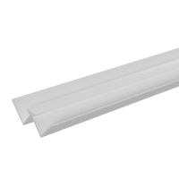 Showerwall IC3 Alu Extrusion Internal White 11mm x 2450mm