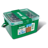 SPAX Stainless-Steel Decking Screws T25 T-Star Plus Recess 5.0 x 60mm Tub of 200