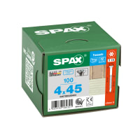 SPAX Stainless-Steel Façade Screws With Very Small Head T15 T-Star Plus Recess 4.0 x 45mm Box of 100