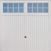 Garador 7066 Salisbury Canopy Framed Garage Door 2134 x 1981mm White