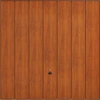 Garador 8066 Sherwood Canopy Frm Garage Door  2440 x 1980mm Golden Oak