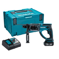 Makita DHR202RT1J Li-Ion SDS Plus Hammer Drill Kit 18V 1x5.0Ah