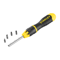 Stanley Multibit Ratchet Screwdriver and Bits