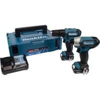 Makita CLX228AJ Impact Driver Combi Drill Kit 12V Max 2x2.0Ah