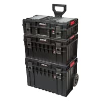 TREND Pro 3 Piece Storage Set - Cart, Box & Case