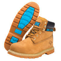 OX Honey Nubuck Safety Boot Size 8