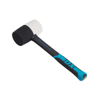 Ox Combination Rubber Mallet Fibreglass Handle 24oz