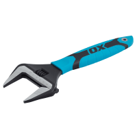 OX Pro Series Adjustable Wrench Extra Wide Jaw 300mm (12in)