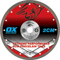 OX Pro 2CM Porcelain Cutting Blade 230/22.23mm