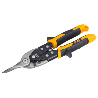 OX Pro Heavy Duty Aviation Snips Straight Cut (Yellow)