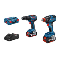 Bosch Professional Brushless Combi Drill Impact Driver Twin Pack Kit 18V