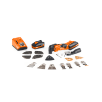 Fein AMM500 Plus TOP Oscillating Multi-Tool Set 18V 2x3.0Ah 30pc