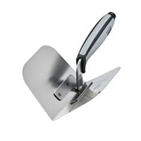 Ragni Stainless Steel Internal Corner Trowel With Soft Grip Handle