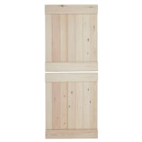 Heritage V Grooved Pine Stable Custom Sized Door